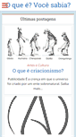 Mobile Screenshot of o-que-e.com